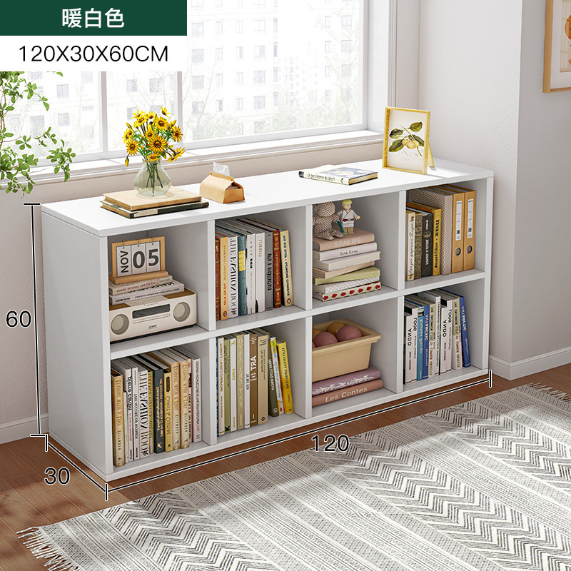 Estante de estantería Gabinete de rejilla de piso a techo Sala de estar Gabinete simple Gabinete de almacenamiento de libros multicapa Librería de lectura