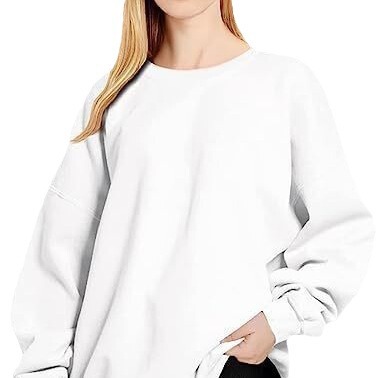 European and American foreign trade cross-border men's and women's Amazon best-selling round neck pullover loose casual lined sweatshirts for stock wholesale