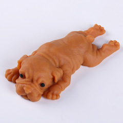Cross-border soft rubber cartoon celebrity dog stress relief toy finger pressing soft rebound venting toy wholesale
