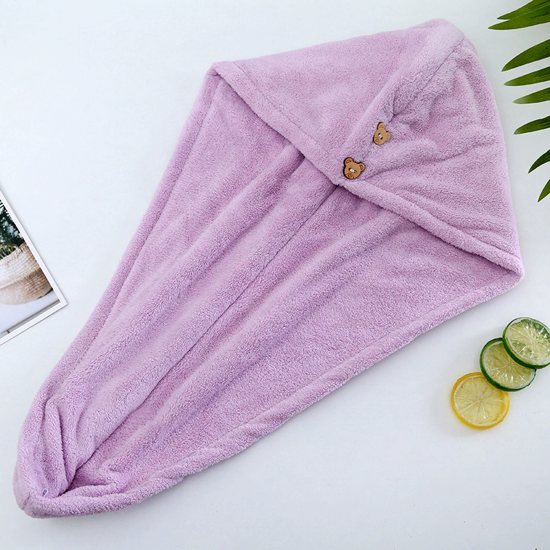 Hair towel, quick dry cute shower cap, scarf, increased thickness, water absorbent, (Physicals)