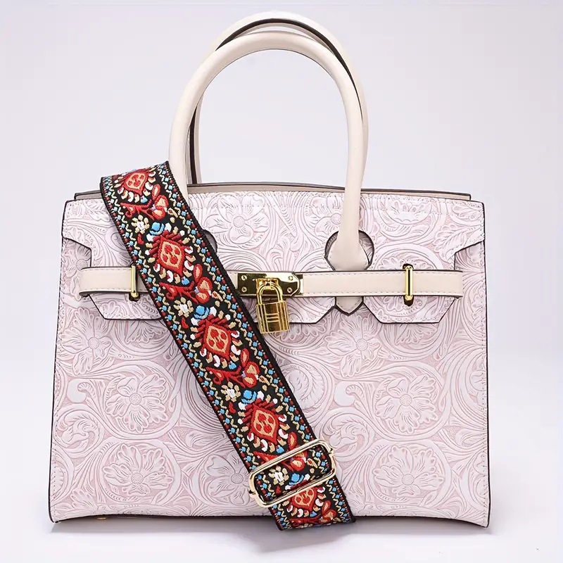 Bolso bandolera con accesorios ultra anchos, bolso de color, correa gruesa, correa de repuesto alargada, correa de hombro de bolso universal ajustable