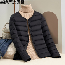 反季清仓轻薄羽绒服女短款内胆2024秋冬季贴身保暖打底内穿外套