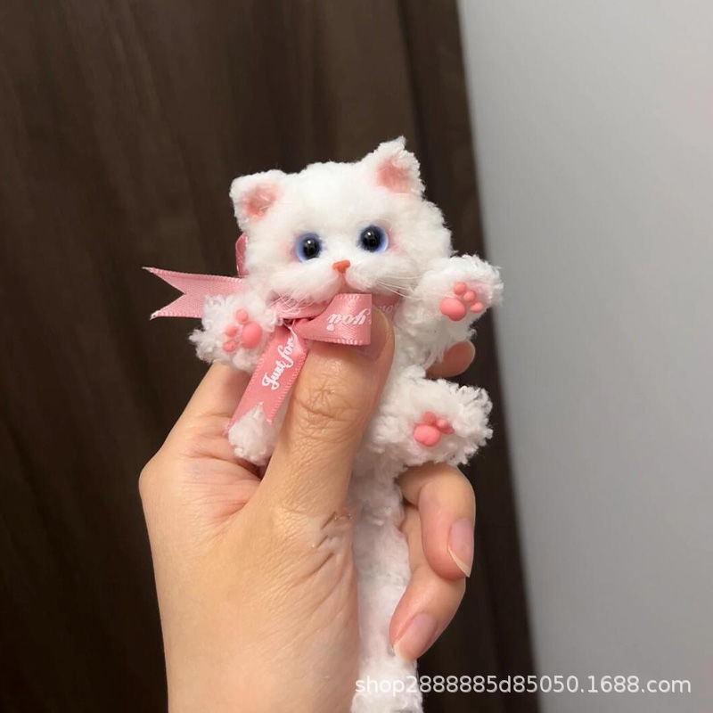 猫咪挂件扭扭棒手工材料包diy自制可爱钥匙扣生日520礼物送男女友|undefined