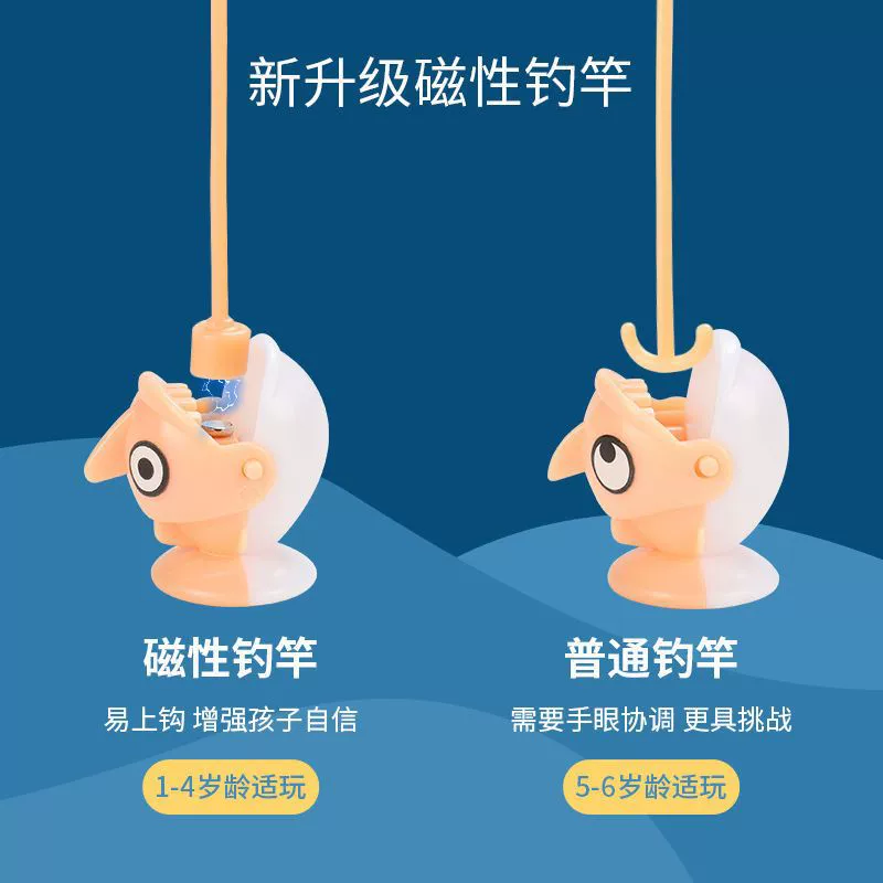 Магнитная игрушка для рыбалки для детского сада, для игр в воде для мальчиков и девочек
