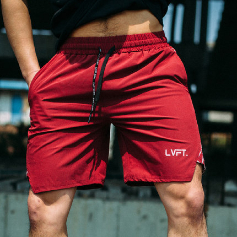 Quick-Drying Shorts for Fitness, Sports Training, Running Pants for Men, Muscle Men, Casual Breathable Five-Point Pants, Jogging Breathable Quick-Drying Shorts