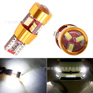 Car Led T10 3014 27Smd Decoding Width Light Non-Polarity License Plate Light Reading Light Car Light