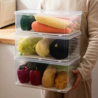 Бытовой ящик для хранения продуктов, пищевой холодильник, специальный ящик для хранения замороженного мяса, фруктов и овощей, герметичный ящик для отделки