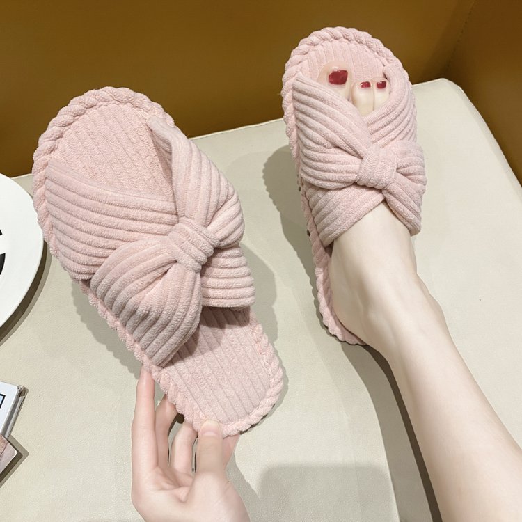 Pantofole termiche lavabili in lavatrice da donna, in pile, regolabili, a punta aperta, estive, autunnali, per interni ed esterni_voghion.com