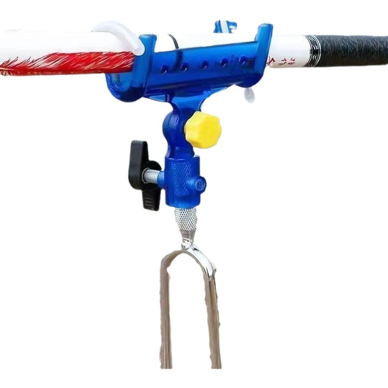 Self-locking turret bracket fishing rod bracket ground intervention sea rod bracket universal insertion ground turret rack fishing gear