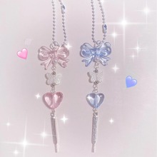 【温度计挂链】手作串珠少女心手机链咕本卡册挂件包包ccd挂件ins