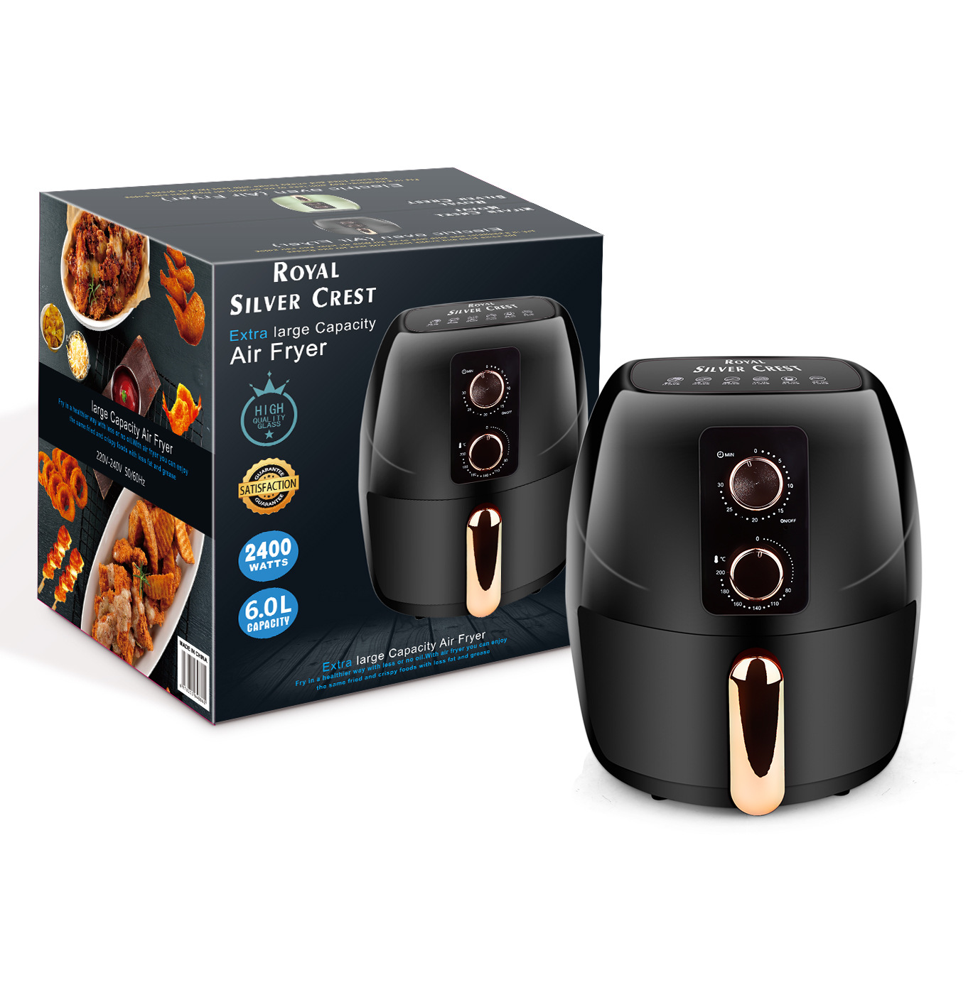 爱马仕空气炸锅黑色和