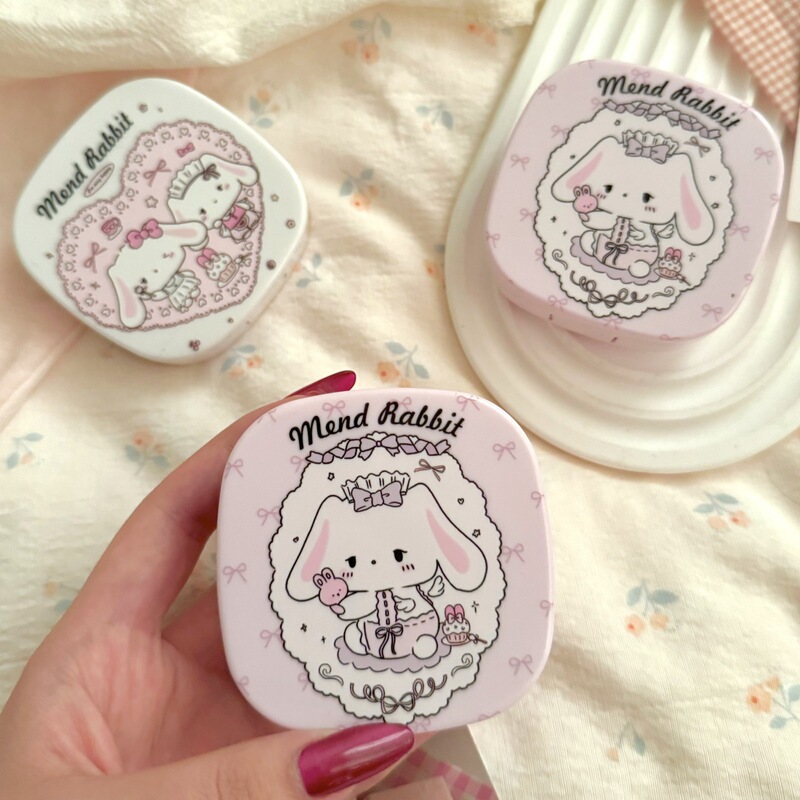 Mend Dew Cute Fish-Like Rabbit Contact Lens Case Companion Box Care Contact Lens Box Portable As3218 Mend Dew Cute Fish-Like Rabbit Contact Lens Case Companion Box Care Contact Lens Box Portable As3218