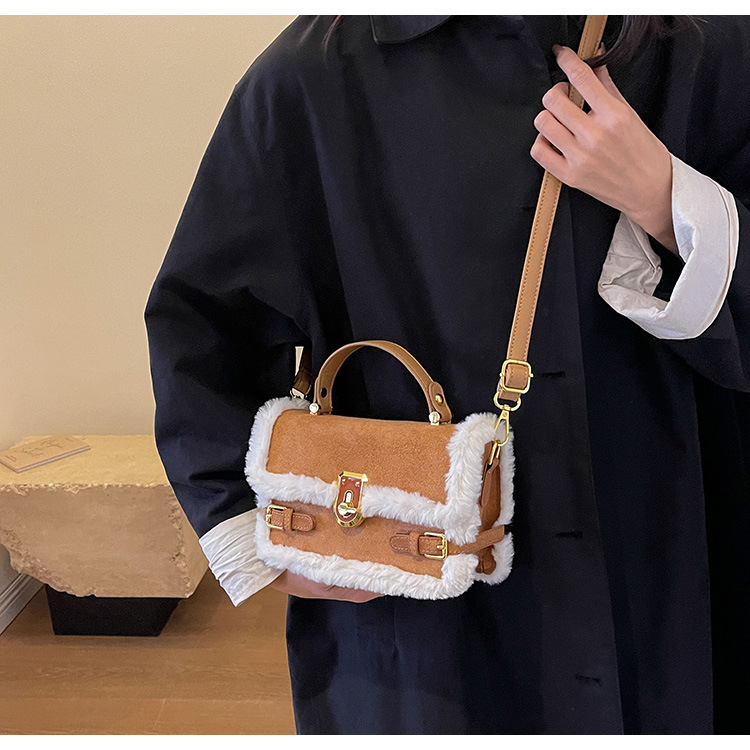 Borsa a tracolla donna retro borsa a spalla trendy niche design_voghion.com