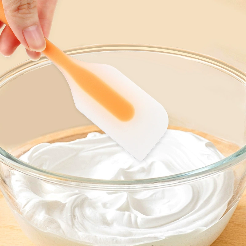 Маленькая силиконовая кремовая лопатка, (Физический)