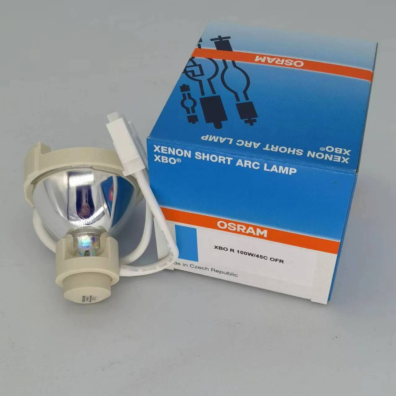 欧司朗XBO R 100W/45C OFR 100W短弧氙灯荧光定量PCR仪器氙灯光源