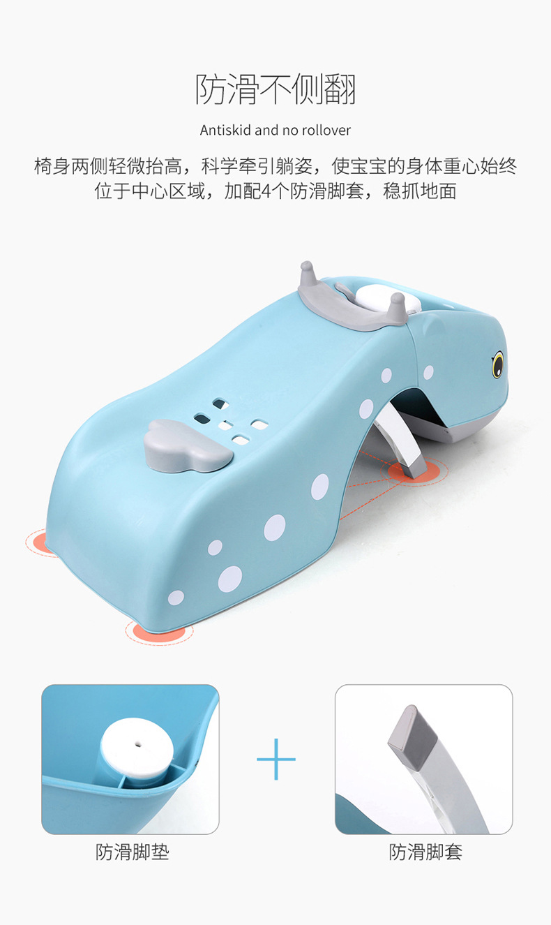 儿童折叠洗头椅男女宝宝加大洗头神器小孩洗头床