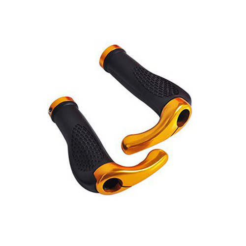 Bicycle and mountain bike meat ball locking grips with deputy handles and flying horn grips. Cycling equipment. Price per pair.