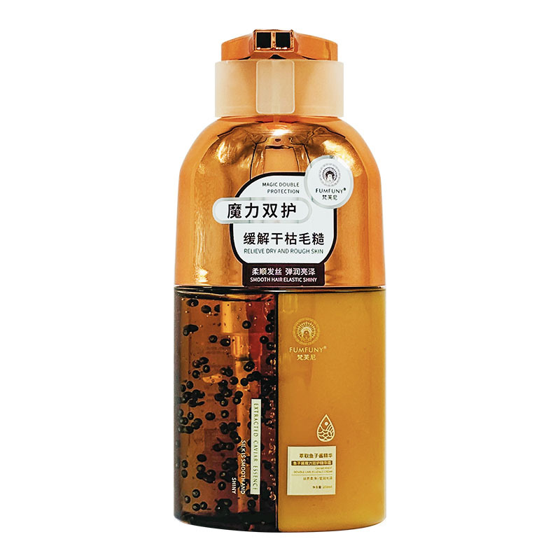 건조하고 곱슬거리는 모발(갈라진 모발에 권장)