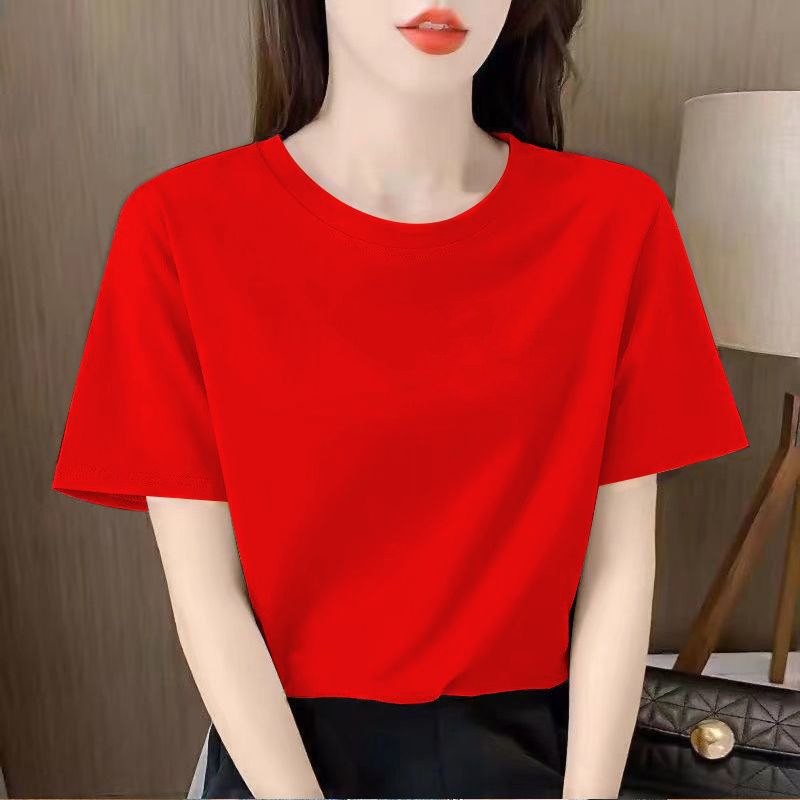 I Love China 半袖 Tシャツ 男女兼用 5つ星建国記念日 レッドトップ レディース スクエアダンス パーティー イベント クラスユニフォーム|undefined