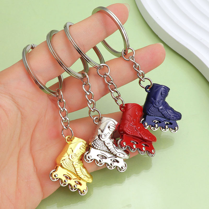 Roller Skate Keychain Stylish Creative Pendant For Bag And Keys_voghion.com