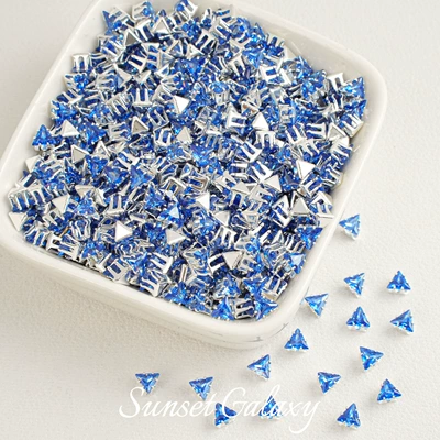 Zərgərlik ara hissələri: Handmade DIY Beading Material Bracelet - 4mmdark-blue-silver-30-pieces