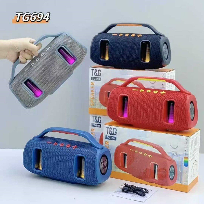 Transfronterizo nuevo TG694 altavoz Bluetooth portátil inalámbrico mini escritorio al aire libre alta potencia bajo sonido al por mayor