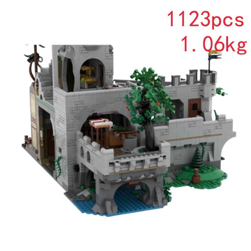 Cross-border Hot-selling In-stock MOC-211983 Small-piece Assembly Building Block Toy Castle DIY Educaal Model_voghion.com