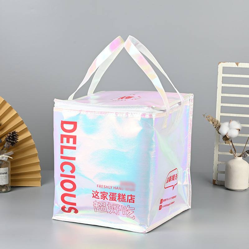 外卖保温袋制定无纺布保温袋野餐海鲜冰包无纺布便当包厂家批发