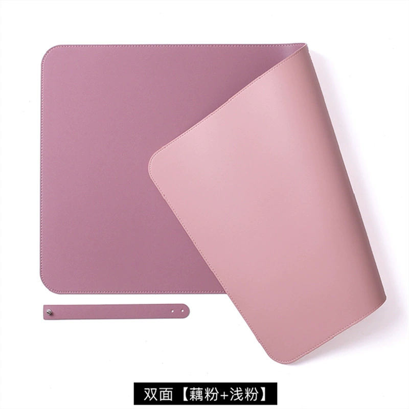 Polyurethane Double-Sided Mouse Pad — Two-Tone Desk Mat, Multi-Size Customizable