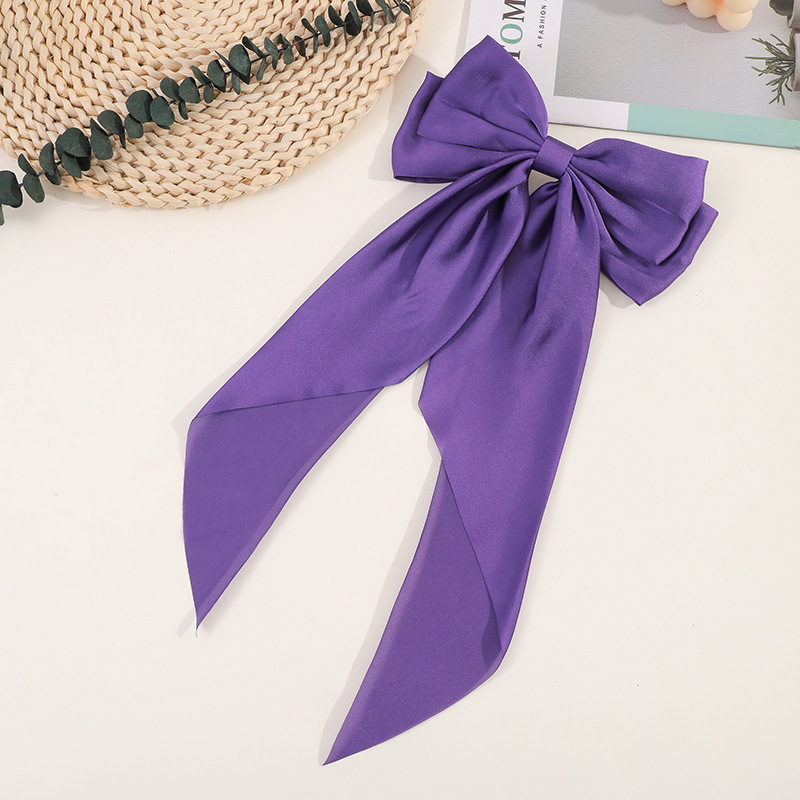 Women's Cute Sweet Korean Style Bow Knot Cloth Hair Clip display picture 17