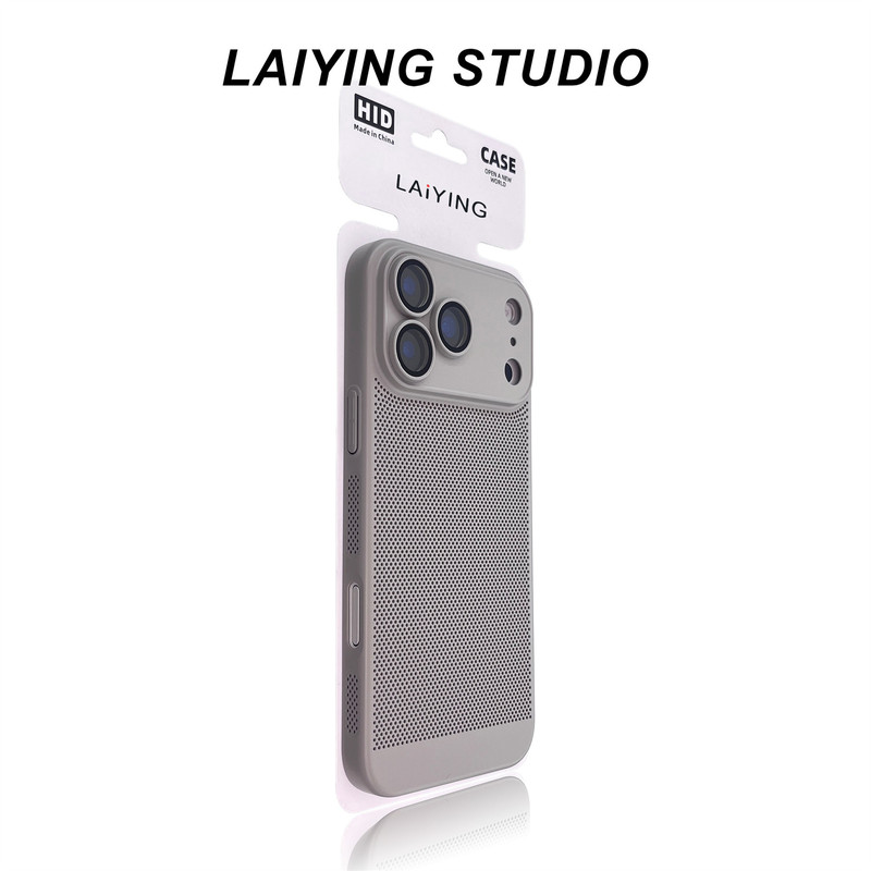 Oil-Cooling Heat Dissipation Suitable for iPhone 17 Pro Max Skin-Feel Phone Case Apple 16 Lens Film Simple Protective Cover 15 Oil-Cooling Heat Dissipation Suitable for iPhone 17 Pro Max Skin-Feel Phone Case Apple 16 Lens Film Simple Protective Cover 15