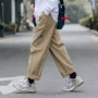 多口袋春秋男休闲日系工装裤
