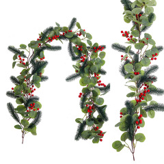 国境を越えたクリスマス装飾藤条暗号化豪華な飾りクリスマス藤条花輪クリスマス装飾藤