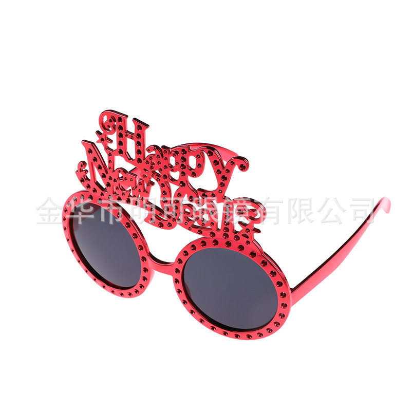 Lentes de Sol Decorativos para Fiesta de Año Nuevo en ABS