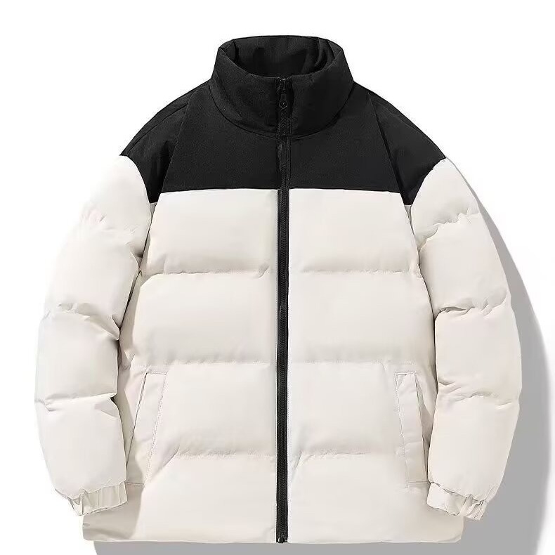 Algodón chaqueta de hombre invierno de otoño chaqueta de moda chaqueta de pan chaqueta de algodón casuales de tamaño grande chaqueta de hombre plumón