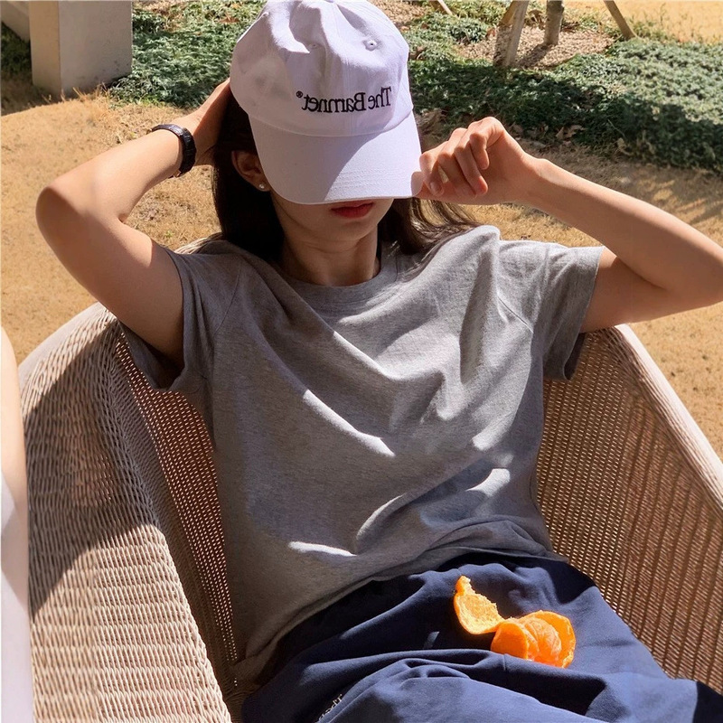 Special Offer: Eight-Nine T-Shirt 2026 Spring/Summer Regular Shoulder Short-Sleeve Women's Simple Style Spring/Autumn Loose Basic Top Special Offer: Eight-Nine T-Shirt 2026 Spring/Summer Regular Shoulder Short-Sleeve Women's Simple Style Spring/Autumn Loose Basic Top