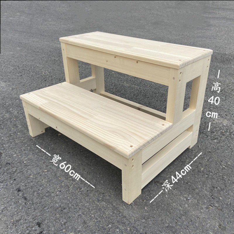 도색되지 않은 원목 모델, 폭 60, 깊이 44, 높이 40, 2겹 분해 및 배송