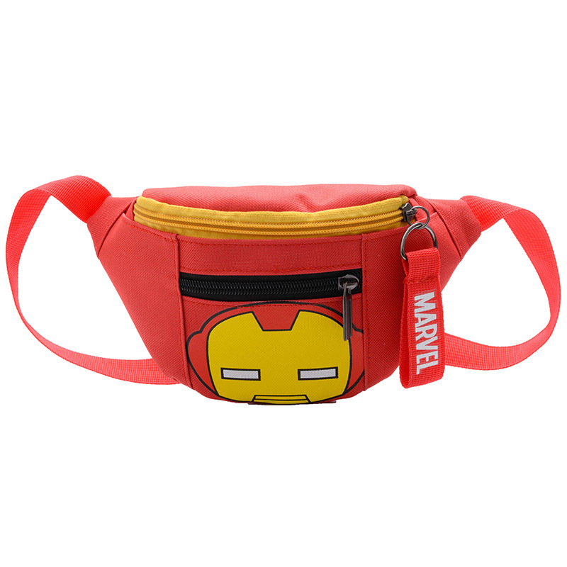 Comercio exterior Lindo bolso de pecho para niños 2024 nuevo mini bolso de hombro impreso de dibujos animados anime bolso de la cintura bolsa de mensajero de la moda