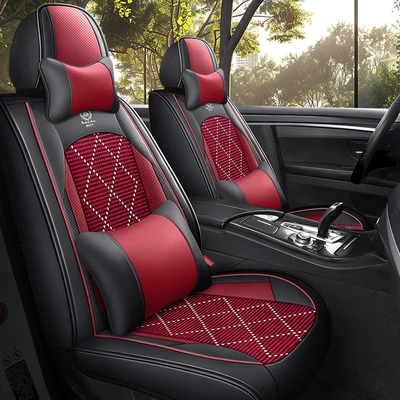 covers, breathable ice silk material, full-coverage Seat cushion, seat cover
