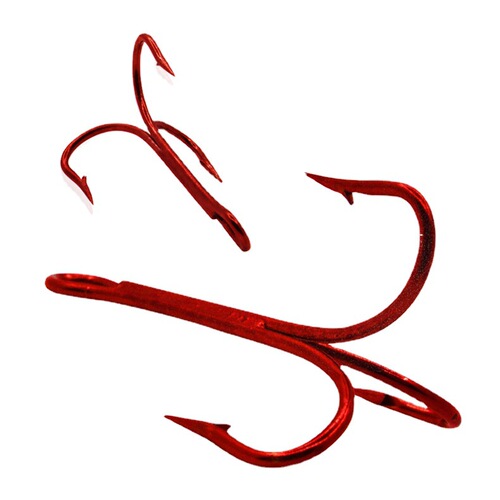 Liegao Luya three-hook anchor fish hook wholesale cross-border fish hook with barbed three-anchor hook electroplated high carbon steel fishing gear