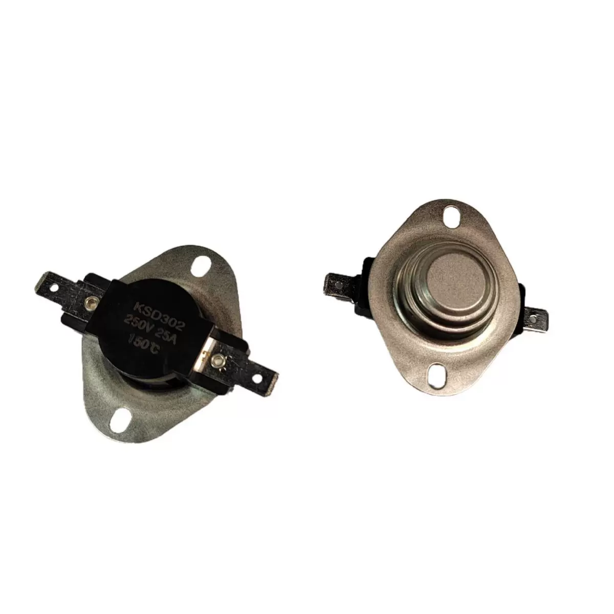 KSD302 平脚温控开关25A大功率温度开关突跳式温控器热水器热保护