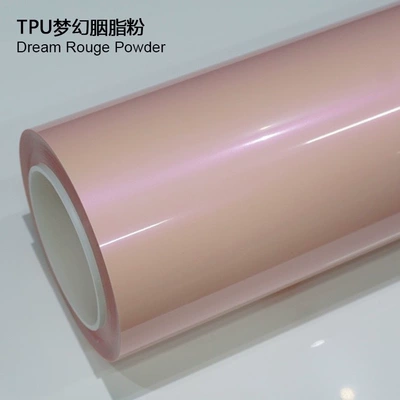 Protective Film Full Roll Ppf | Auto Color Change Film - tpu-dream-rouge-powder-152m-15m