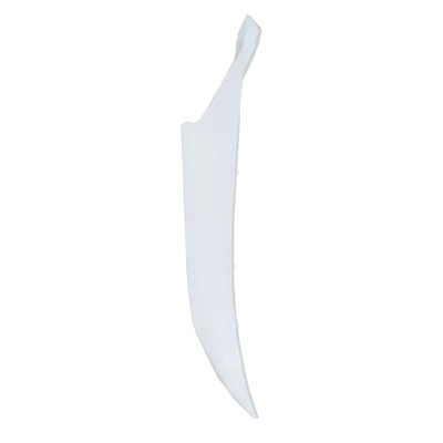 Motorcycle Fender Front Fender, Fuel Tank Cover - left-middle-package-long-side-panel-white-embryo