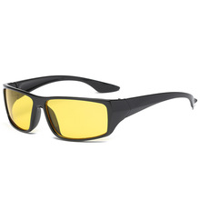 跨境新款太阳镜户外运动骑行眼镜 男女夜视镜黄片TV太阳眼镜墨镜