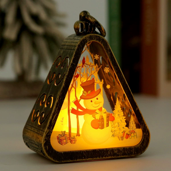 Antique copper, Snowman