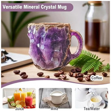 �羳���u��ɫ�V��ˮ�����ȱ����ֱ�Mineral Crystal Coffee Cups