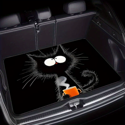 Avtomobil döşəmə paspasları: car trunk mats, dirt-resistant and - 26415hbxdz-24-75100cmcrystal-velvet-with-dotted-plastic-backing