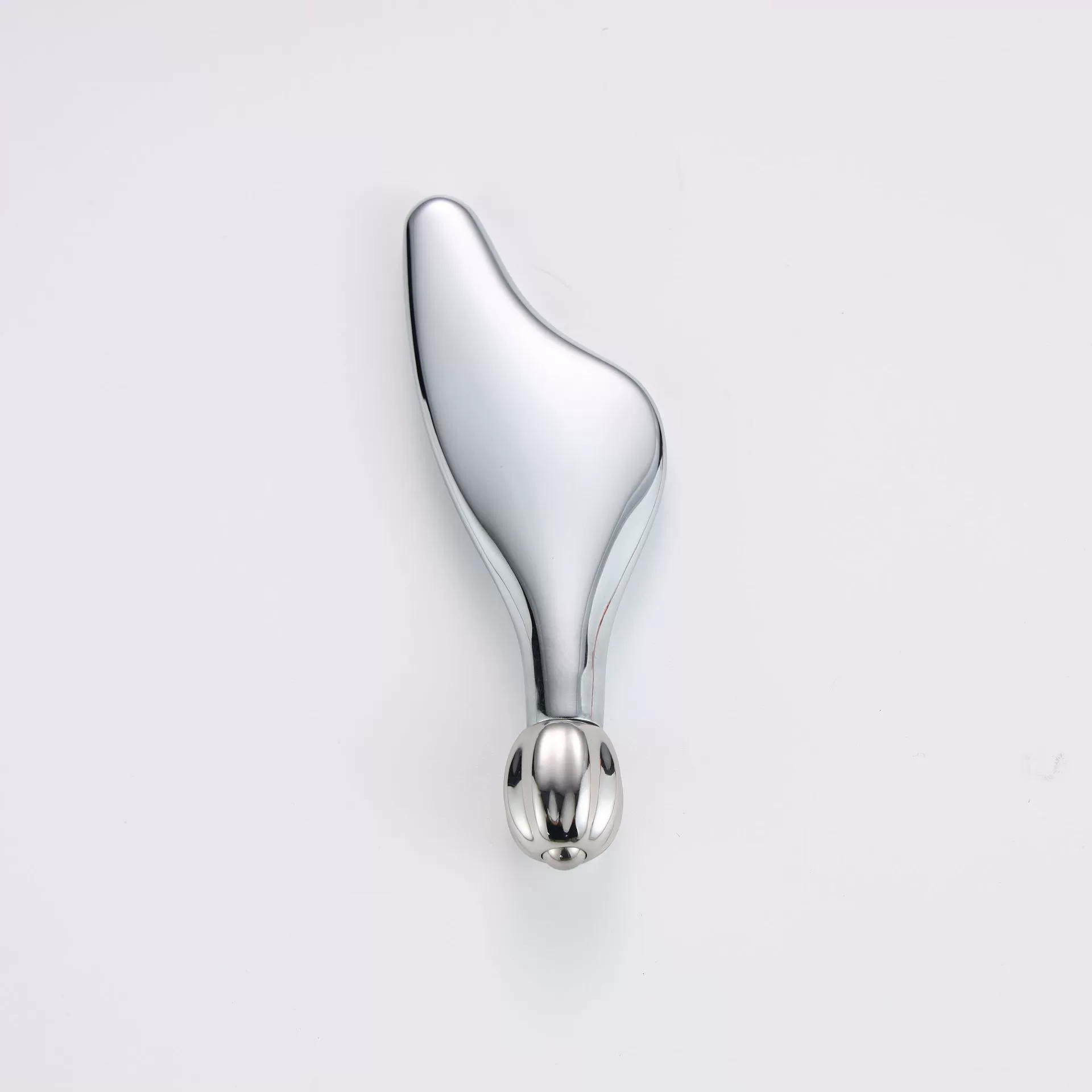 Металлический косметический массажер для лица