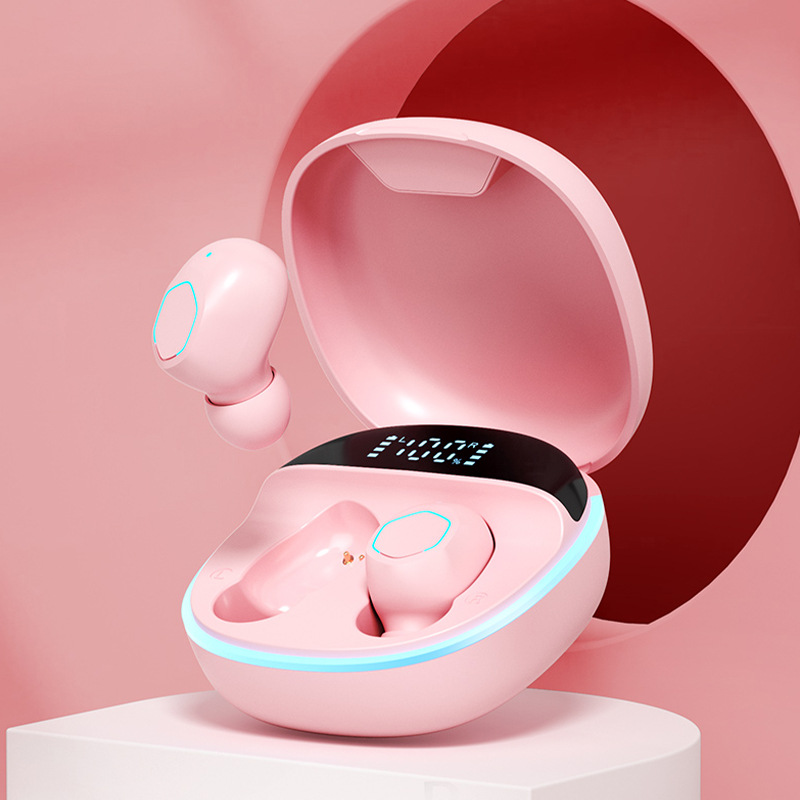 跨境蓝牙耳机无线入耳式高音质TWS迷你运动数显降噪游戏耳机批发