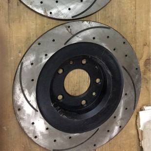 Enlarged Rear Disc for Mazda Six, Mazda Six Rear Modified Enlarged Disc, Mazda Six Rear Disc Brake Disc